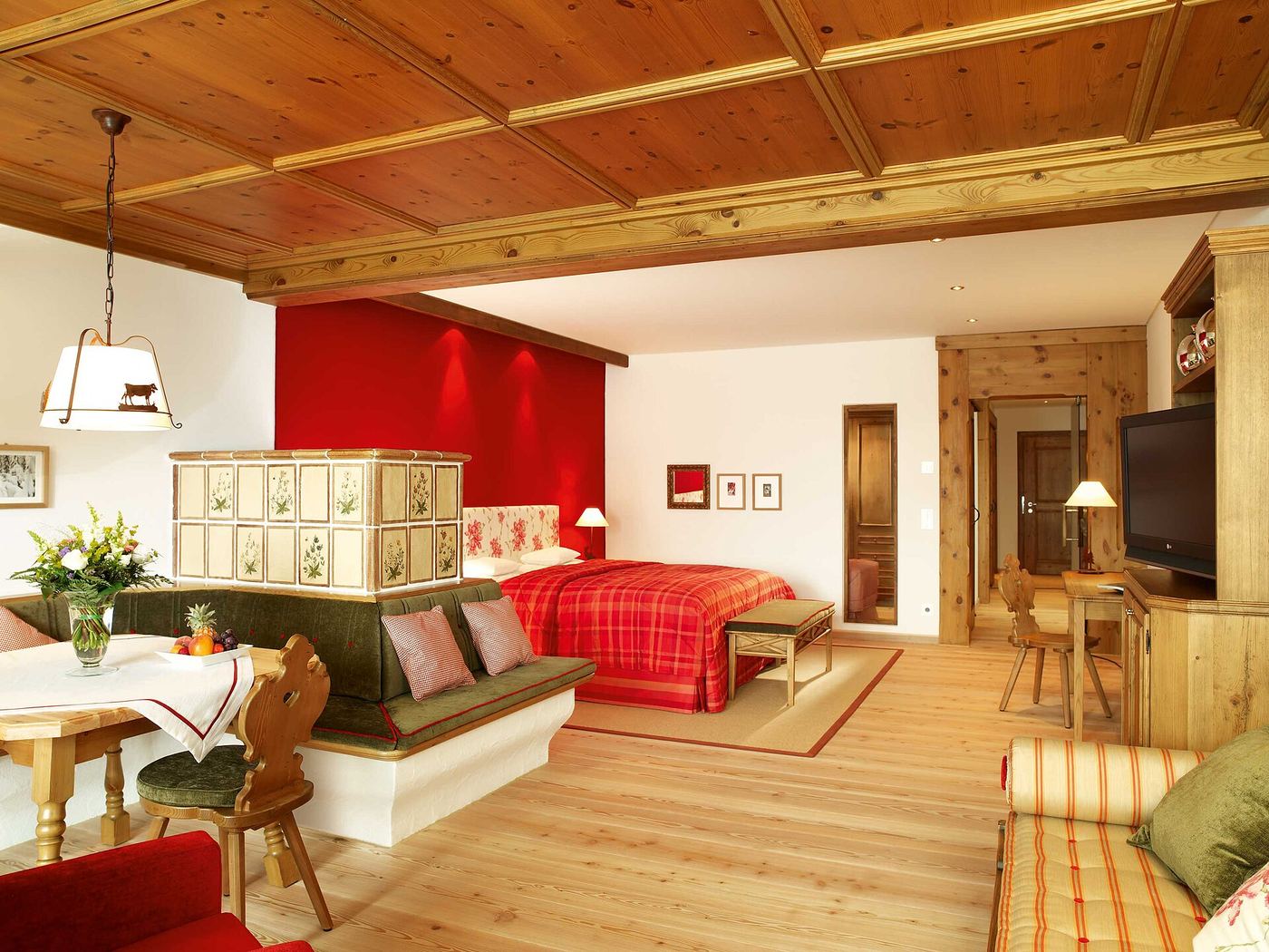 Zimmer im Interalpen-Hotel Tyrol