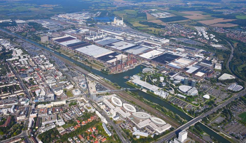 Volkswagen-Werk in Wolfsburg
